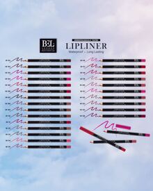 BEL London Waterproof & Long-Lasting Lipliner Pencil – Smudge-Proof, High-Pigment Lip Contour Pencil With Ultra-Fine Tip For Precise Definition | Smooth, Blendable, Vitamin-Enriched Formula Prevents Feathering & Bleeding | Sharpenable, Creamy Texture For Easy Application | Luxury Affordable Lip Makeup Essential For Summer, Fall, Back-To-School, Parties, Travel, Campus, Festivals, Holiday Gifts & Everyday Glam | Y2K Lip Liner For Perfect Lip Looks