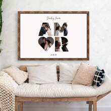 1 Pc Personalized Custom Canvas Prints: Photo On Canvas Transform Your Photos Into Stunning Framed Wall Art Digitally Printed Photo To Canvas Gifts Birthday Graduation - MultiWarna - View 2