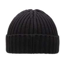 Adidas 渔夫帽，男女皆宜的温暖厚针织帽，IB2656 - 黑色/白 - 查看 2