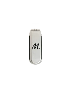 二合一镀银折叠梳子兼化妆镜 - 便携式，印有黑色 A-Z 字母和心形图案，适合旅行、度假和居家使用，方便携带，现代旅行美容工具