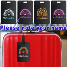 Customized Name Retractable ID Badge Holder Keychain Clip Name Tag Protector For Employee Card Cover Security Accessories Business Suitable Custom Name For Office Use Professional Design For Identification Personalized DIY