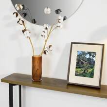 SoBuy FSB50-PF, Console Table Hall Table Side Table End Table Living Room Table Sofa Table, W120 X D20 X H75cm - Brown - View 5