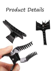 Set de 12 pasadores de mariposa para el cabello de mujer, pasadores para salones, pasadores profesionales para partición para cortar, teñir, herramientas para el salón de belleza, accesorios para el cabello, antideslizantes, garras de peinado únicas, pasadores para el cabello de niñas, herramientas para teñir el cabello, garras para el cabello lindas y antideslizantes para niñas y mujeres - Multicolor - Ver 2