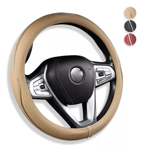 Vmingo Funda Cubre Volante Filo Cromo Gama Alta Forma Redondo 38cm