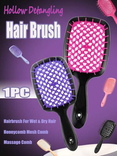 1Pc/2Pcs Detangling Hair Brush Wet & Dry Vented Detangling Hair Brush, Combing Through Curls & Removing Tangles, Lightweight Hair Accessories For All Hair Type, Hair Brush, Comb, Hair Tools, Hair Products And Accessories For Barber Salon Beauty Back To School, Travel Holiday Essentials, Hair Accessories Brushes, Edge Brush, Detangling Brush, Comb, Slick Back Brush, Hairbrush, Edge Brush Hair Brush, Detangling Brushes, Hair Tools, Hair Stuff, Hair Care, Curly Hair Brush, Barber, Hairdressing Equipment, Hairstyle, Hairdressing,Hair Brush,Slick Back Brush,Styling Brush,Curly Hair Brush,Edge Brush,Hair Comb,Brush Hair,Hair Brush Set,Comb Hair,Comb For Curls,Detangling Brush,Hair Brush For Women,Hair,Travel,Hair Products,Hair Tools,Hair Stuff,Barber,Barber Accessories,Barbershop,Hairdressing Equipment