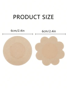 10/50/100pcs Nipple Covers For Women Invisible Nipple Tape Disposable Hypoallergenic Disposable Adhesive Nipple Pasties No-Show Breast Petals Stickers For Backless Dresses Wedding Gowns And Summer Tops Women's Lingerie Underwear Accessories Travel Essential For Outdoor Beach Office Back To School - Multicolor - View 7