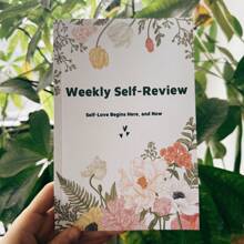 Weekly Reflection Journal - Personal Organizer For Work Progress, Gratitude, And Self-Improvement Tracking - Cultivate Positive Mindset And Achieve Goals - A5 - View 1
