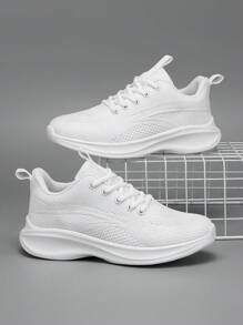 Boy & Girl's Casual Lightweight Soft Bottom Slip-On Shoes, Comfortable Non-Slip Breathable Flat Sneakers, Versatile For All Seasons