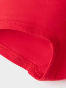 Balabala 2pack Young Girls Briefs, Antibacterial Design - Red and White - View 5