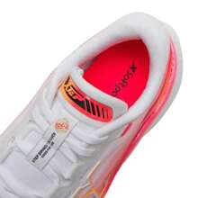 XTEP 男士运动鞋健身运动透气休闲运动鞋跑步鞋，经典白/激光红/霓虹橙