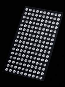 CIZME Ensemble de 160 à 450 pièces/set Faux clou de nez, faux anneau de nez, clou de nez auto-adhésif sans perçage, pierres de visage fausses à coller, bijoux pour le visage et les yeux, 3 mm 4 mm 5 mm 6 mm - faux anneau de nez - Voir 13