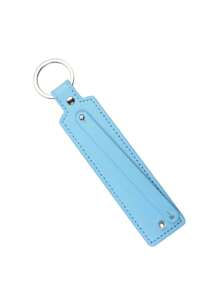 Customized Sliding Charm Keychain, Personalized Keychain, 10mm PU Alloy Keychain, DIY Pendant Phone Decor, Couples Gifts, Valentine's Day Present, Unique Gift