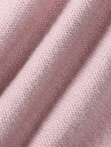 Mono de Pascua para niñas pequeñas, sin mangas, con estampado de conejito y lazo, traje de primavera para recién nacidas - Rosa - Ver 7