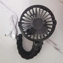 Mini Portable Fan, Battery Operated Clip On Fan, Rechargeable 360° Rotate Flexible Tripod Handheld Cooling Fan For Car Seat Treadmill Travel,500mAh - Pink 9000CFM - View 9