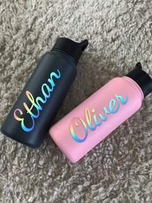 10pcs Custom Personalized Gold Name & Text Stickers, Provide Various Fonts & Rainbow Gold Effect, Available In S/M/L Sizes, Up To 10 Letters, Showcase Your Cool Personalized, Suitable For School, Water Bottles, Notebooks, Laptops, Study Supplies, Office, Great Gift For Yourself, Son, Daughter, Friends, Couples, Back To School For Teens,Multi-Functional,Ornamental,Letter,Stylish,Modern,Colorful,Cute,Adorable,Casual,Custom,Personalised,Unique,Customized,Ideal Gifts For Him,Ideal Gifts For Her