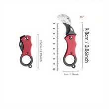 15PCS Multi Functional Folding Knife, Mini Outdoor Knife, Camping Gift Carry On Self-Defense Knife, Pocket Knife, Camping Knife