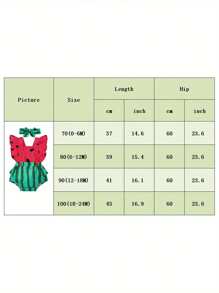Newborn Baby Rompers - Red - View 6
