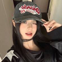 Unisex Distressed "Orlando 01" Embroidered Baseball Cap – Vintage Adjustable Outdoor Casual Hat
