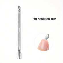 不锈钢去茧套装，包括不锈钢脚锉和可更换砂纸片 - 足部、手部和指甲护理配件