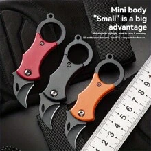 15PCS Multi Functional Folding Knife, Mini Outdoor Knife, Camping Gift Carry On Self-Defense Knife, Pocket Knife, Camping Knife