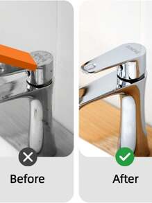 Stainless Steel Scratch Limescale Eraser,Magical Eraser Stainless Steel Stain Limescale Remover, Rubber Rust Cleaning Eraser For Knives & Pans Kitchen, Bathroom, Household (Orange) Perfect For Cleaning And Removing Water Stains And Rust From Appliances And Kitchenware