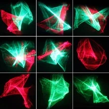 1pc DJ Party Stage Laser Light, Aurora Effect RGB Sound Activated Disco Handheld Torch With Remote Control, Music Performance Projector For Indoor Birthday Halloween Christmas Party Karaoke Club KTV Dance - Black - View 8