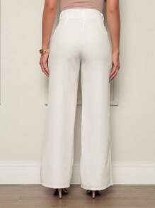 WOMEN'S PANTS SIZE S, M, L, XL - trắng - Xem 2