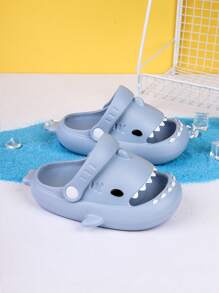 Sapatos Confortáveis de Bottom Macio para Crianças/Infantil, Estilo Verão, Modelo Furo de Tubarão