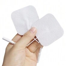 10/20/50/100pcs Non-Woven Pin-Type With Tail Patch Electrode Patch Electrode Pads For Tens Digital Massage Device