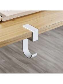 1pc Shaped Table Edge Hook Desk Side Hanging Bag Removable Office Handbag Holders Table Hooks Office Desk Organizer,Over The Door Organizer,Clothes Hook,Wall Coat Hanger,Wall Adhesive Hook,Wall Organizer,Hanger Set,Photo Frame Wall - Multicolor - View 15