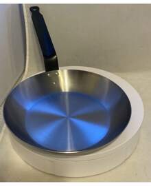 Sartén antiadherente de acero al carbono: utensilios de cocina sin PFA ni toxinas - 11" - Ver 5