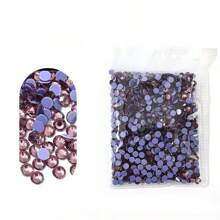 玻璃热修复水晶钻平底适用于 DIY 服装面料装饰 - 彩色 - 查看 43