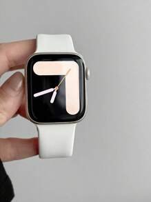 5 件经典时尚柔软硅胶运动表带舒适可调节防水腕带，适用于 表带 38/40/41/42/44/45/46/49 毫米，适用于 Series Ultra/SE/11/10/9/8/7/6/5/4/3/2/1，智能手表配件 - 5個顏色 - 查看 5