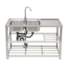 YUNRUX Kitchen Sinks - Silver - View 4