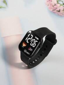 3pcs/Set Stylish And Elegant Digital Watches For Teenagers, Campus Life, Party Holidays, Gifts For Friends, Thanksgiving, Valentine's Day