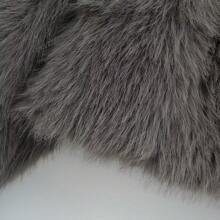 Women's Solid Color Long Sleeve Casual Fashionable Faux Fur