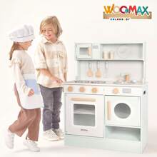 WOOMAX Wooden Kitchenette With Interactive Elements And Accessories ✅ Delivery 24/48h To Spain (Mainland) - Multicolor - View 2