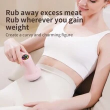 Máquina para empujar la grasa, Bastón de masaje para el hogar, Masajeador portátil de mano, Masajeador para cuello, cintura, hombros y belleza, Accesorios de gimnasio