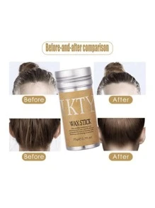 IKTY IKTY 发蜡棒 - 适用于假发和自然头发，后梳顺滑，抚平散落的头发，控制边缘，防毛躁，持久定型，易于涂抹，不油腻 - 75g single bottle - 查看 3