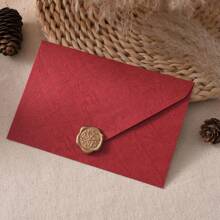 5pcs/Set Tree Grain Envelopes & Stationery Set, Vintage Chinese Style Letters, Wedding/Greeting Cards, Postcards, Envelopes - Multicolor - View 9