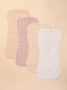 4 件套婴儿纱布拍嗝巾