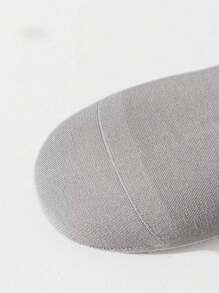 5 pares de calcetines tipo tripulación, calcetines deportivos de unicolor de negocios casuales de primavera y verano, calcetines largos minimalistas negros para jóvenes, otoño