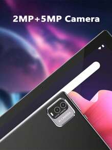 CP20 平板电脑 Android 13 平板电脑，4GB RAM 64GB ROM/RK3562 四核 2.0 Ghz 处理器/2.4G WiFi + Wi-Fi 6/2MP+5MP 双摄像头/10.1 英寸 IPS 全高清显示屏/6000mAh/支持 512GB SD 扩展/用于在线课程、阅读（无适配器） - 黑色 - 查看 5