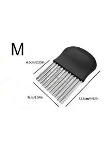 Wavy French Fries, Salad Wavy Cutter, Multifunctional Wave Onion Potato Slicer 1pc