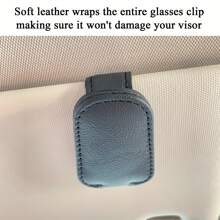Étui à lunettes multifonctionnel pour voiture, clip magnétique pour lunettes de soleil, clip pour ticket