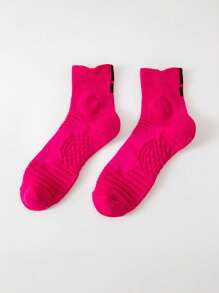 3 paar herensokken zijn geschikt voor alle seizoenen Willekeurige multi-kleurige sportsokken Dikke handdoekbodem Slijtvast Anti-slip Anti-geur Sport Basketbal Bergbeklimmen Mode Eenvoudige vrijetijdssportsokken