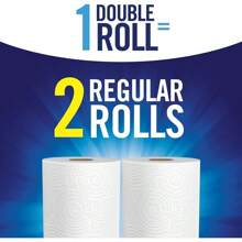Toallas de papel de cocina ®   Elige una talla ®   - Toallas de papel, 24 rollos dobles = 48 rollos regulares - Blanco - Ver 9