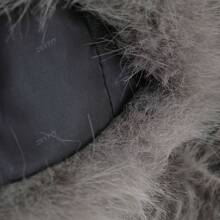 Women's Solid Color Long Sleeve Casual Fashionable Faux Fur