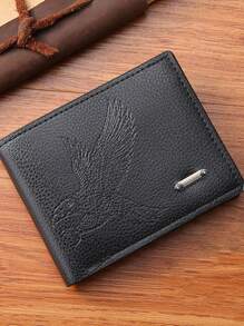 3pcs/Set Men's Fashionable Business PU Leather Wallet, Perfume, Quartz Wrist Watch Gift Set, Perfect Valentine's Day Present For Him