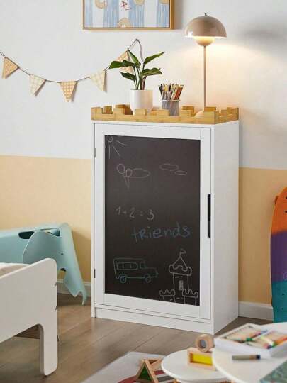 SoBuy KMB43-W Librería Estantería para habitación de niños con Estante de Pizarra Estantería Infantil Forma de Castillo 63x30x100cm ES Organizador Infanti Cajoneras Infantile Estanteria Infantil Pared Mueble Almacenamiento Infantil Armario Infantil Con Cajones Organizador de Habitación Infantil Armario Pequeño para Niño Libreria Infantil Pared Estanteria Pared Infantil Libreria Infantil Estantería Montessori Armario Infantil para Libros Y Juguetes Estantería Estrecha para Habitación de Niños Librería Infantil Estantería Infantil Muebles de Almacenaje Infantil Almacenamiento para Juguetes Estantería Infantil para Libros Almacenamiento de Libros de Fácil Acceso Expositor Infantil Cofre de Juguetes Infantil Muebles de Infantil Blanco estilo nórdico, estilo sencillo Bambú 63x30x100 cm
